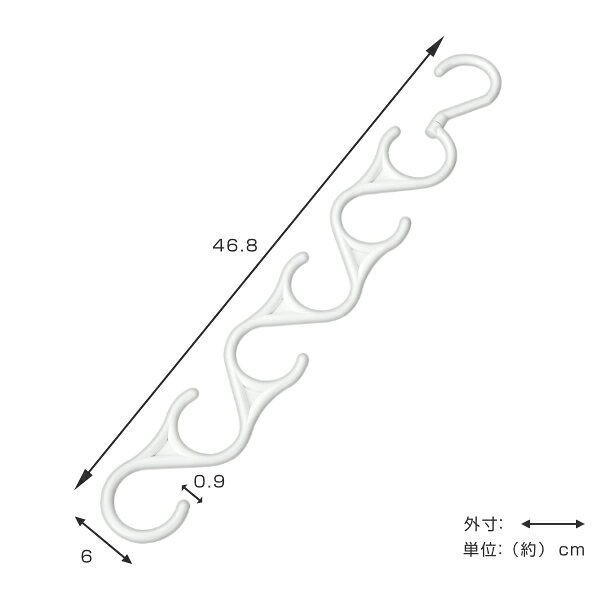 ハンガー スマートハンガー回転式 小物ハンガー 回転 （ バッグハンガー フック か...