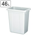 ゴミ箱 46L エコペール 本体のみ ( 46 リットル ダストボックス キッチン 大容量 プラスチック ごみ箱 角型 屑入れ 屑箱 資源ごみ 可燃ゴミ 不燃ゴ...