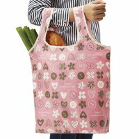 エコバッグ ショッピングバッグ スイート 折りたたみ コンパクト ( トートバッグ 買い物バッグ 買い物袋 ピンク レジバッグ コンビニバッグ バッグ 手提げ袋 エコロジーバッグ )
