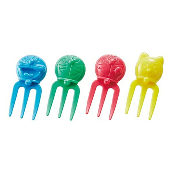 ピック お弁当 ドラえもん 8本入 カラーフォークピック ( お弁当ピック お弁当グッズ 幼稚園 保育園 ピンチョス 楊枝 ようじ 飾り 串 ラッピング 弁当 ...