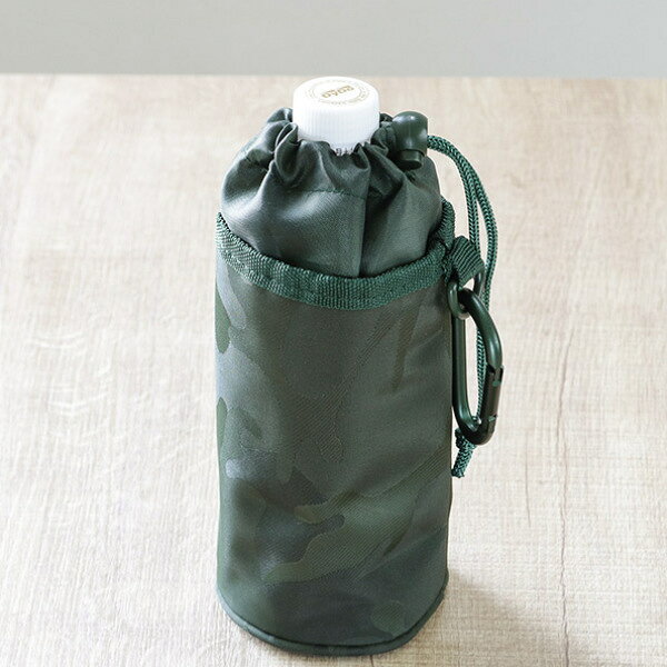 ボトルカバー ペットボトル 500ml 600ml BONTE カモフラ （ 保冷 ボトルケース ペ...