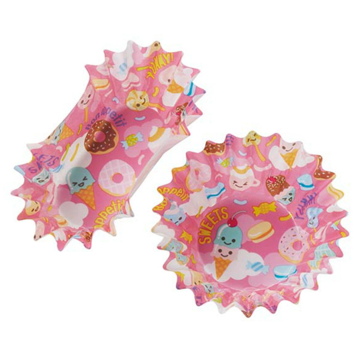 おかずカップ 抗菌お弁当カップ スイーツ 丸・小判セット ( お弁当カップ セット 22個入り レンジ対応 抗菌 おかず入れ 弁当 子供 日本製 レンジOK お...