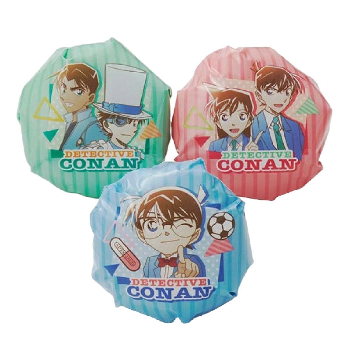 おにぎりラップ 名探偵コナン （ 12枚入 3柄 各4枚 コナン おむすびラップ おにぎりシート おむすびシート 日本製 弁当 子供 おにぎり用 おむすび用 幼稚園 保育園 ）