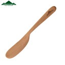 バターナイフ 木製 アウトドア 16.5cm FORESTABLE 籐芸 ( 木製カトラリー カトラリー 木製食器 アウトドア食器 キャンプ 天然木 ビーチ材 ...
