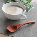 スープスプーン WOODN 16cm スプーン 天然木 木製 ( れんげ レンゲ カトラリー 洋食器 サオ 木製食器 蓮華 スープ 木 おしゃれ かわいい カフ...