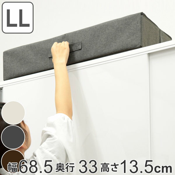 収納ボックス 幅68.5×奥行33×高さ13.5cm LL 