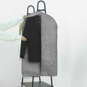 衣類カバー ポケット付き クローゼット 幅58×高さ100cm ( 洋服カバー ロング スーツカバー ジャケット 収納 衣類 カバー ホコリよけ 衣類保管 ワン...