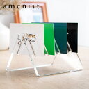 【レビュー特典付き】 カードスタンド amenist アクリル製 名刺 日本製 クリア ( カードケース 収納 アクリル オフィス 名刺スタンド カード立て 1...