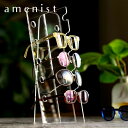 【レビュー特典付き】 メガネスタンド amenist アクリル製 日本製 ( 眼鏡スタンド 5本 収納 めがね メガネ スタンド ディスプレイ 飾る 複数 アクリル アメニスト 眼鏡 メガネ置き 透明 おしゃれ コレクション サングラス )
