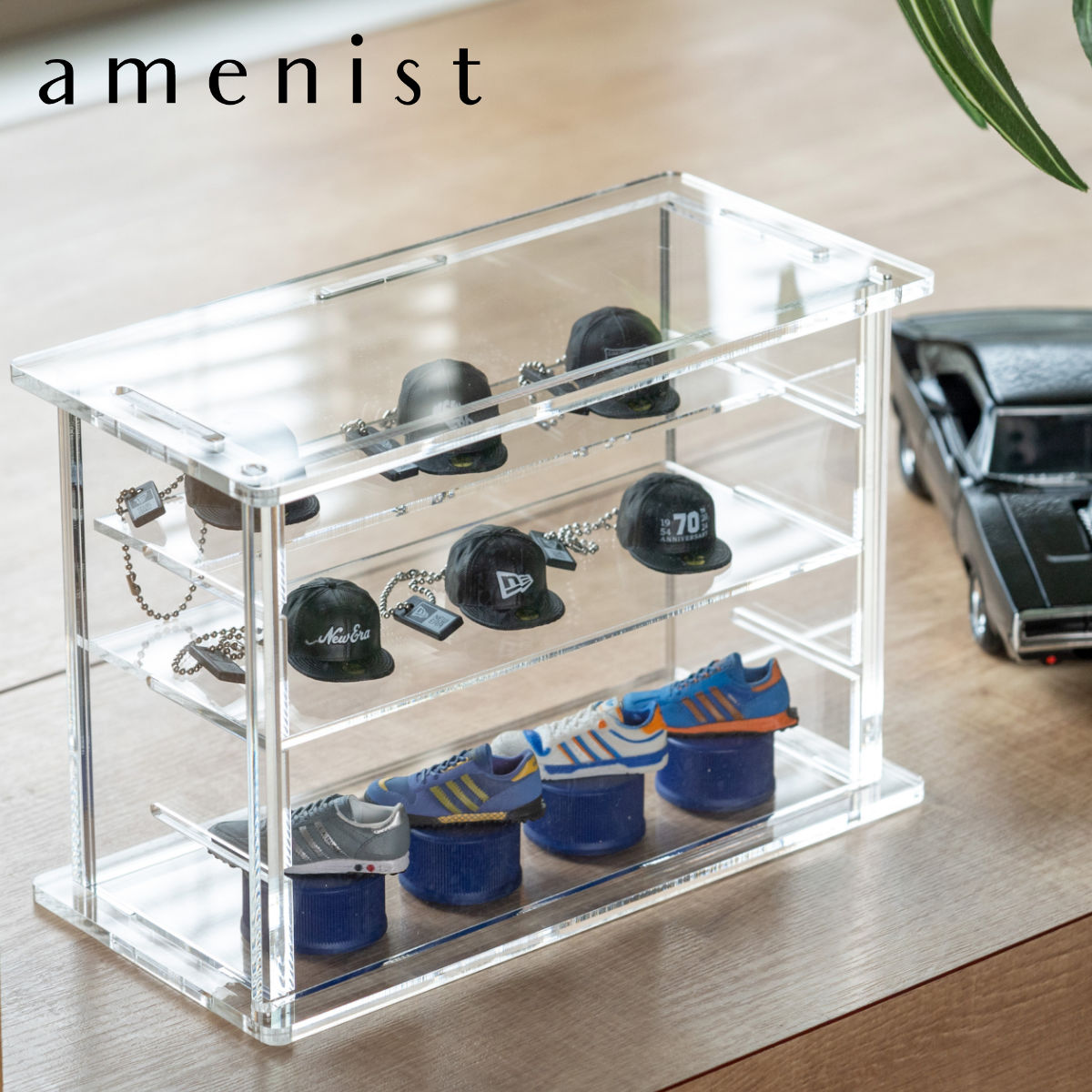 【レビュー特典付き】 ディスプレイケース Cタイプ amenist （ 透明 クリア アクリル アメニスト 日本..