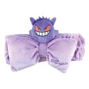 ヘアバンド ポケットモンスター マイキャラヘアバンド ゲンガー ( ポケモン 髪留め 汗止め 洗顔 マスコットリボン付 バス用品 ヘアターバン リボン ヘアアク...