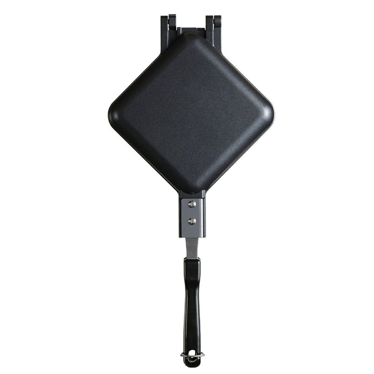 アウトドア 折りたためるホットサンドメーカー キャンプラス （ 送料無料 ホットサンドメーカー ガス火 直火 食パン ミニフライパン アルミ ふっ素加工 ホットサンド メーカー グリルパン フッ素 加工 耳まで 両面焼き トースター ） livingut-10175623 リビングート 楽天市場店 サンプル画像3
