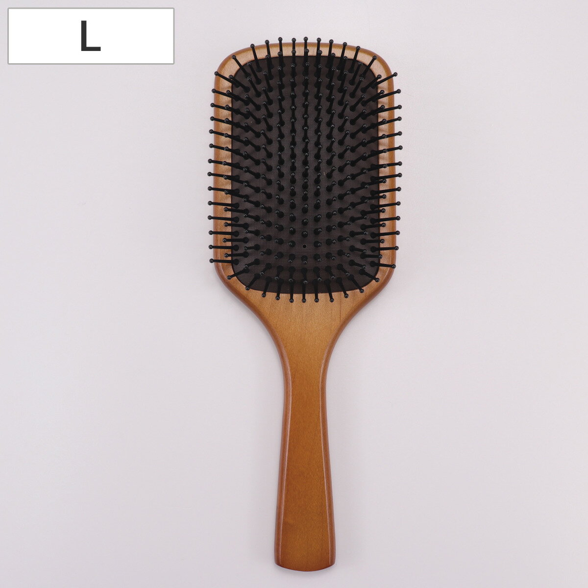 ヘアブラシ パドルブラシ Lサイズ （ ブラッシング 頭皮 ケア 刺激 ヘッドスパ くし クシ ヘアケア マッサージ 頭 髪 ブラシ 頭皮ケア キューティクル ツヤ 潤い 髪のお手入れ ）