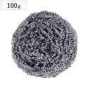 たわし ステンレスタワシ 100g ( タワシ ステンレス キッチンたわし 金属たわし 鉄フライパン 金属 丸形 コゲ落とし 鉄製フライパン 鍋 中華鍋 台所清掃 キッチン清掃 キッチン掃除 束子 速乾 )(3)