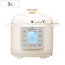 電気圧力鍋 3L マイコン 楽ポン ヌージュ ワンダーシェフ ( Wonderchef 圧力鍋 圧力式電気鍋 電気式圧力鍋 レシピ付き 圧力なべ 電気 圧力調理...
