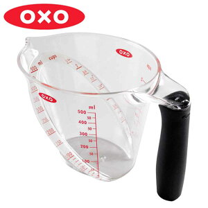 OXO　オクソー　アングルドメジャーカップ　中　500ml （ メジャーカップ 計量カップ キッチンツール 計量器具 キッチンツール 食洗機対応 ）