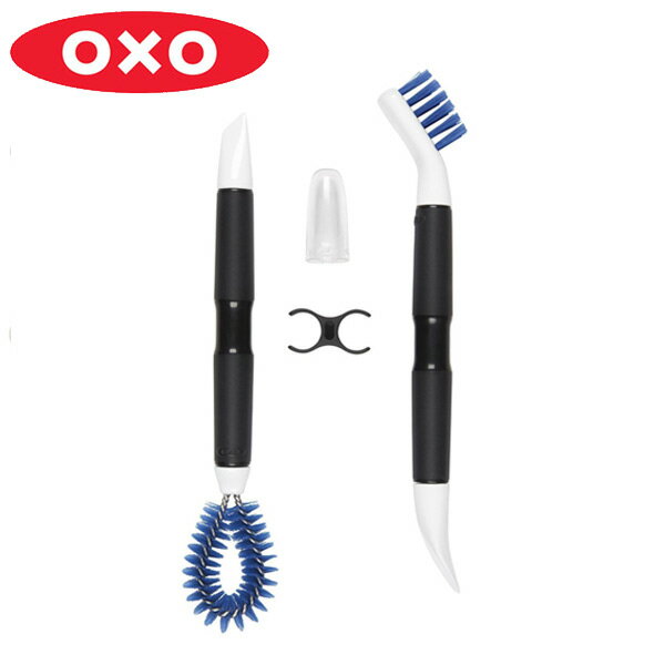 OXO オクソー キッチンミニブラシセット （ キッチンブラシ キッチンクリーンプロ ブラシ ミニ シンク 水回り IHガスレンジ掃除 ）