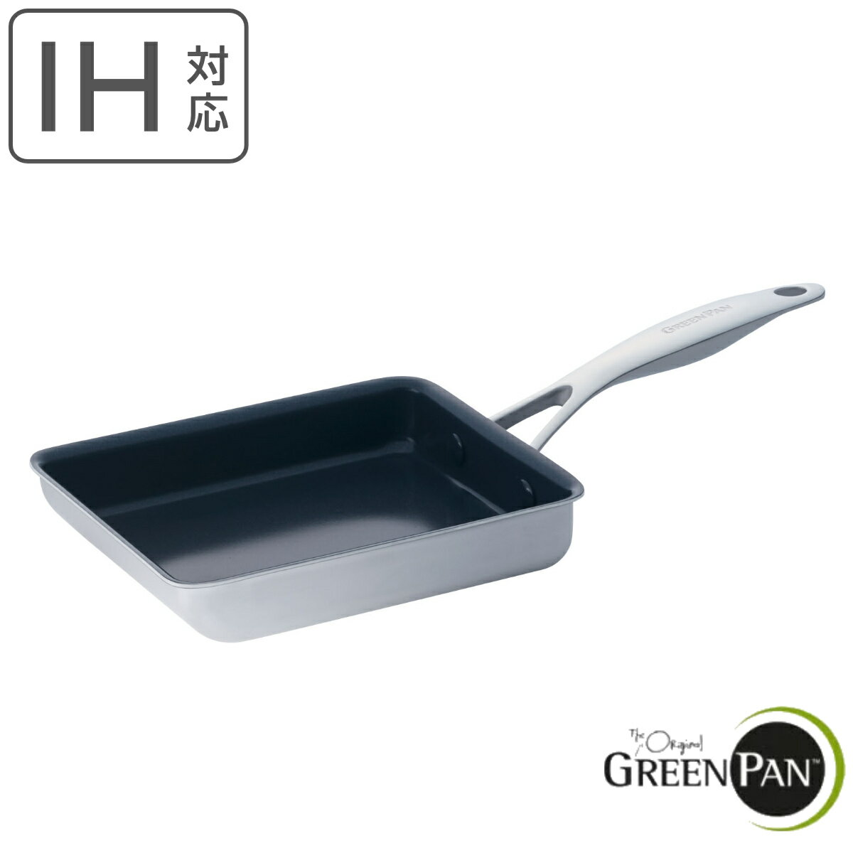 GREEN PAN 卵焼き器 IH対応 ヴェニスプロ （ ガ