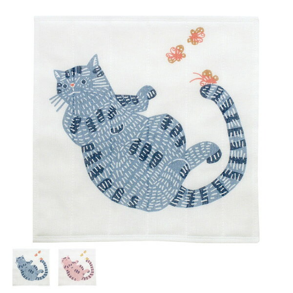 ふきん kata kata 七衣ふきん ネコ 日本製 （ 布巾 フキン 台拭き むす美 蚊帳生地 綿 ...