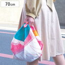 風呂敷 中判 70cm 撥水 鈴木マサル アクアドロップ PONY LAND ピンク エコバッグ ( ふろしき 風呂敷き 中判風呂敷 雨の日 持ち運び 包み テーブルクロス カバー バッグ リュック おしゃれ レイングッズ ポニー )