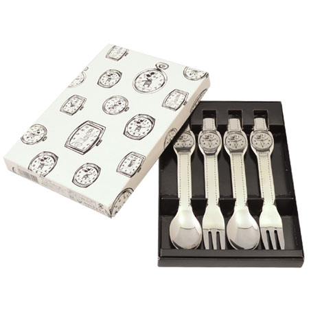 スプーン フォーク カトラリー4本セット ディズニー （ キャラクター ミッキーマウス ミッキー ）のサムネイル