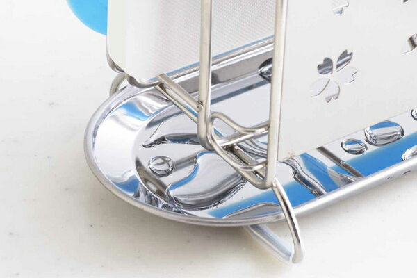 包丁・まな板・キッチンバサミスタンド 桜 （ 日本製 ステンレス 包丁立て まな板立て キッチン収納 おすすめ 包丁スタンド まな板スタンド 包丁ホルダー 包丁差し 包丁入れ まな板置き キッチンツールスタンド キッチンばさみ ） 3