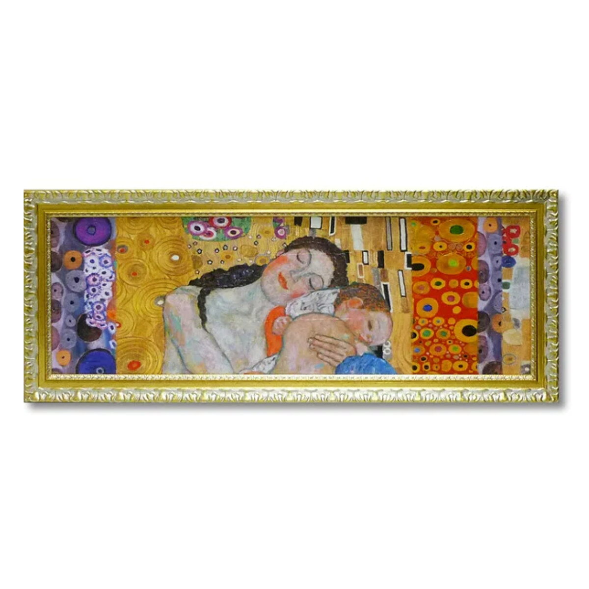 アートパネル クリムト デコパネル コレクション 100×38.5cm （ 絵画 絵 アート インテリア 額入り 壁掛け おしゃれ ゲル加工 名画 ポスター アートフレーム アートポスター 額付き フレーム付き 複製画 ） - 3