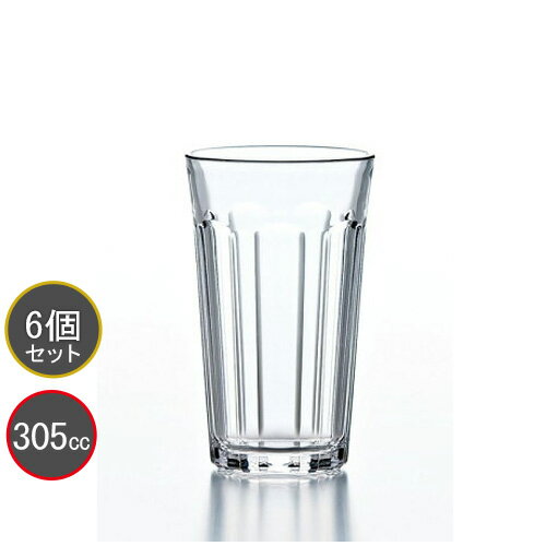 東洋佐々木ガラス 6個セット ピチカート 10オンスタンブラー HS強化グラス CP-01201-JAN プロユース 業務用 家庭用 コップ 家飲み バーアイテム