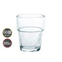 東洋佐々木ガラス 60個セット リフレクション タンブラー HS強化グラス P-57106HS 200ml スタックタンブラー プロユース 業務用 家庭用 バー...