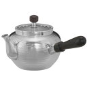 大阪錫器 茶器 急須 磨 筋入 横手 ks-ms-yo 270ml 桐箱入り ラッピング・メッセージカード無料