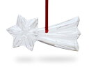 《訳あり・在庫一掃処分》Baccarat バカラ X'mas オーナメント 置物 2012年 シューティングスター 2613-011