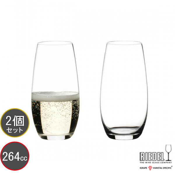 包装無料 RIEDEL リーデル オー (O) シャンパングラス 0414/28 シャンパーニュ ≪ペア≫ 414/28