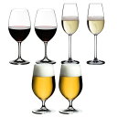 送料無料・RIEDEL リーデル オヴァチュア(オバチュア) レッドワイン(6408/00)、ビアグラス(6408/11)シャンパン(6408/48)各2本 合計 <6本セット> ビール ビアー overture ラッピング・メッセージカード無料