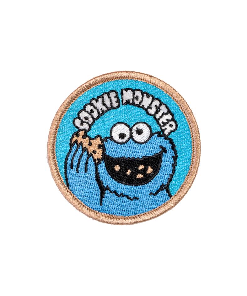 Sesame Street x Oxford Pennant Cookie Monster Embroidered Patch オックスフォードペナント セサミストリート クッキーモンスター MADE IN USA ワッペン パッチ アメリカ製