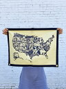 OXFORD PENNANT United Camp Flag オックスフォードペナント フラッグ バナー MADE IN USA アメリカ製 旗 タペストリー