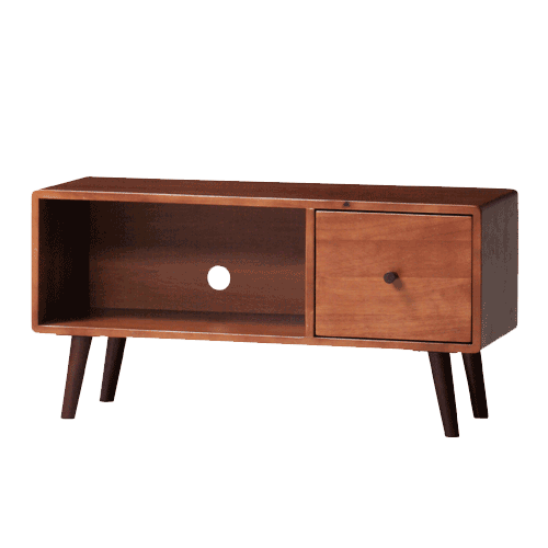 楽天市場】【本日ポイント5倍】木製 本棚 幅40cm 収納 引出し付き 脚