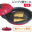 電子レンジ 調理器具 電子レンジ用調理器 丸型 レンジ 魚 が 焼ける 食洗機 調理 魚焼き 焼き魚 電子レンジ調理器 レ…