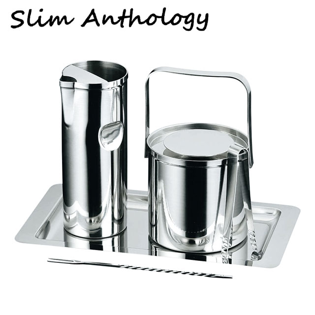 スリム 水割りセット L MR-669 水割り ステンレス お酒 プレゼント 贈り物 ギフト 日本製 アイスペール 送料無料