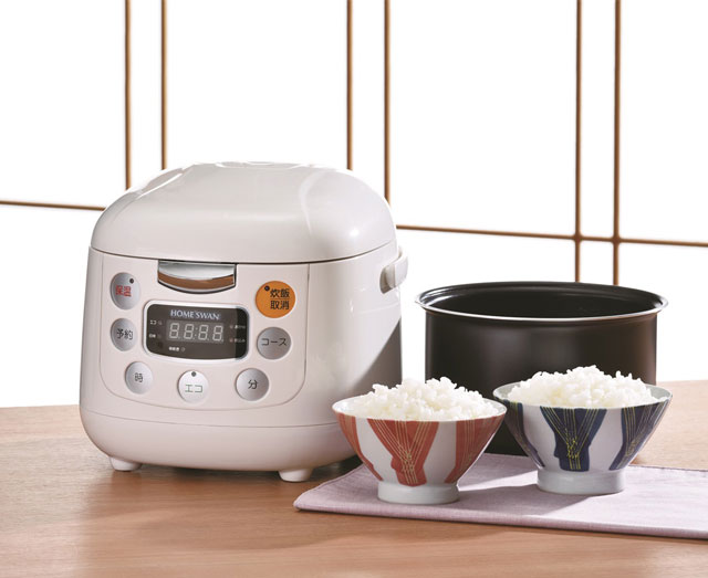HOME SWAN ホームスワン マイコン式炊飯ジャー 3.5合炊き SRC-35 送料無料