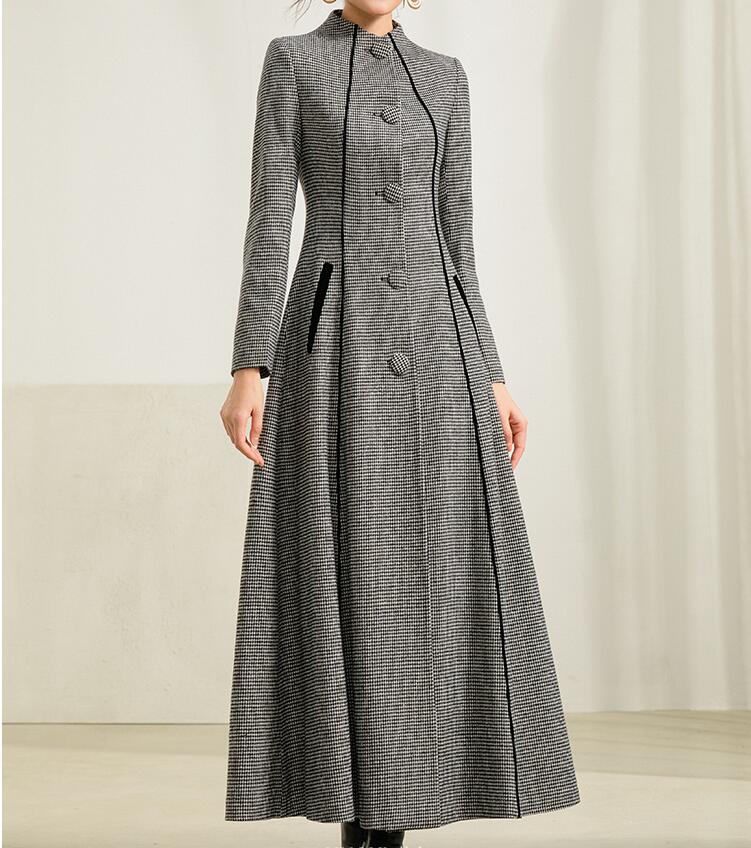 超ロングコート レディース チェスターコート トレンチ コート マキシ丈 チェスターコート ガウンコート ロング 大きいサイズ ロング丈 アウター 厚手 通勤 アウター ロング 秋服 冬服 新作 送料無料