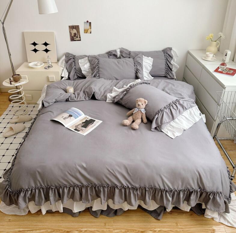 布団カバー 3点セット シングル セット セミダブル 4点セット 布団カバーセット 洗い替え 肌に優しい ..