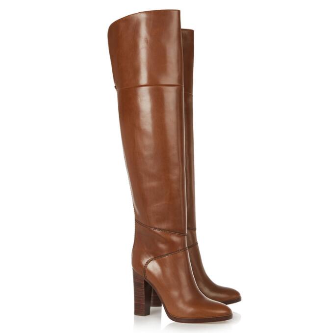 レディースブーツ　ロングブーツ　ニーハイブーツ　ストレット　大きいサイズ　ロング丈　秋冬　ストレ..