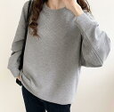 パーカー トップス レディース トレーナー スウェット 春物 カットソー ロンT 春 ゆったり 大きいサイズ オーバーサイズ 韓国 長袖 ドロップショルダー プ...