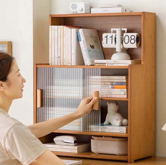 本棚 物置 卓上収納ラック　ブックスタンド ブックラック 卓上収納 机上 ラック 棚 上棚 本棚 収納 小..