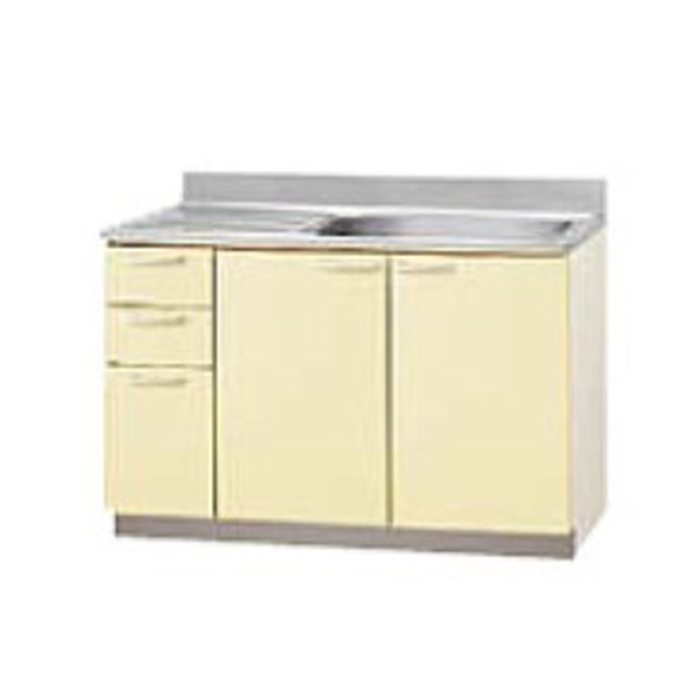 クリナップ[T-120MT]木キャビキッチンさくら