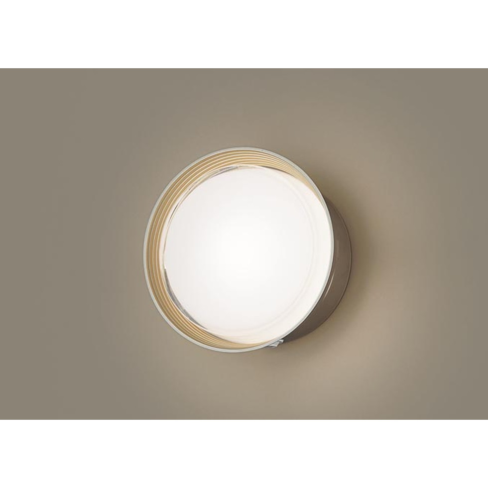 パナソニック[LGWC80310KLE1]エクステリア　壁直付型　LED（電球色）　ポーチライト　拡散タイプ・密閉型　防雨型・FreePaお出迎え・明るさセンサ付・段調光省エネ型　白熱電　エクステリア