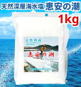 【1000円オフクーポン配布中】 恵安の潮 1kg ミネラル 恵安の塩 天日塩 塩 けいあん けいあんの塩 けいあんの潮 天然塩 自然塩 ミネラル塩 結晶塩 海...