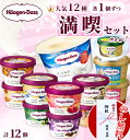 【のし無料】【 12個 満喫セット 】 ハーゲンダッツ ミニカップ バラエティ 12種 / バニラ ストロベリー グリーンティー 抹茶 クッキークリーム マカダミアナッツ ショコラ ラムレーズン ミルク 玉露 アイスクリーム ギフト 内祝い