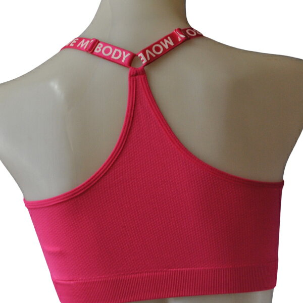 超お得　キュートレーサーバック　スポーツブラ　ヨガブラ　吸汗速乾抗菌防臭加工　メール便送料無料 3