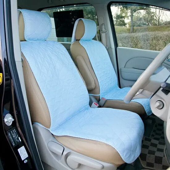 Rakuten - 涼感ドライブシート1枚　シートカバー 車 メッシュドライブシート 冷感　涼感 冷たい ひんやり　【メーカーよりの直送品の為、キャンセル不可、他の商品との同梱不可】